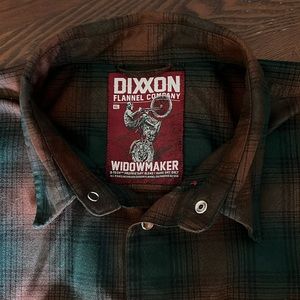 Widowmaker Dixxon flannel size XL excellent condition